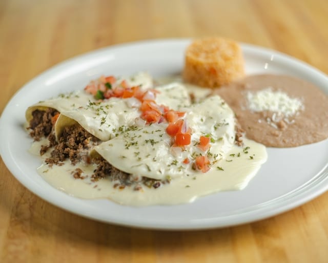 Enchiladas Gueras.