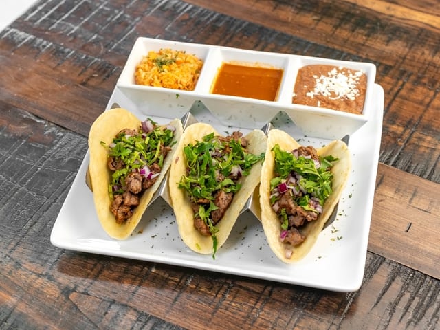 Steak Tacos.