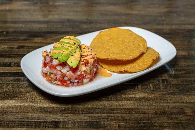 Shrimp Ceviche.