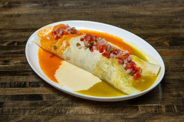 Burrito Chilango.