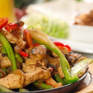 Fajita Meat (chicken and beef ) Meal for 4