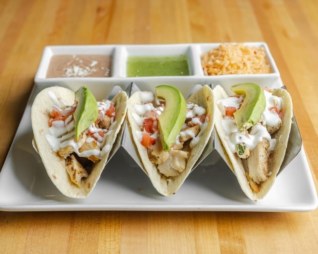 Grilled Chicken Tacos.