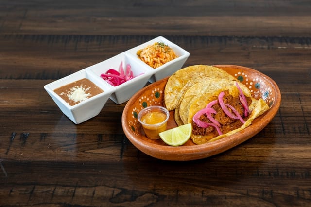 Cochinita Pibil Tacos.