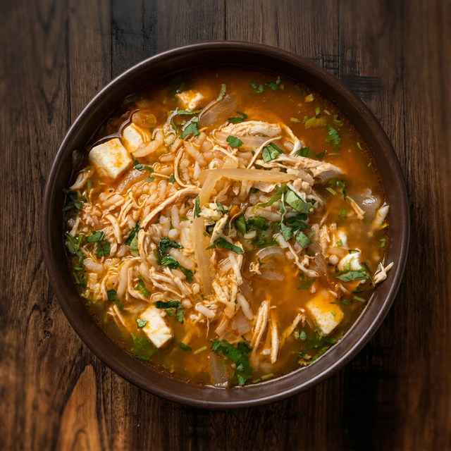 Caldo de Pollo.